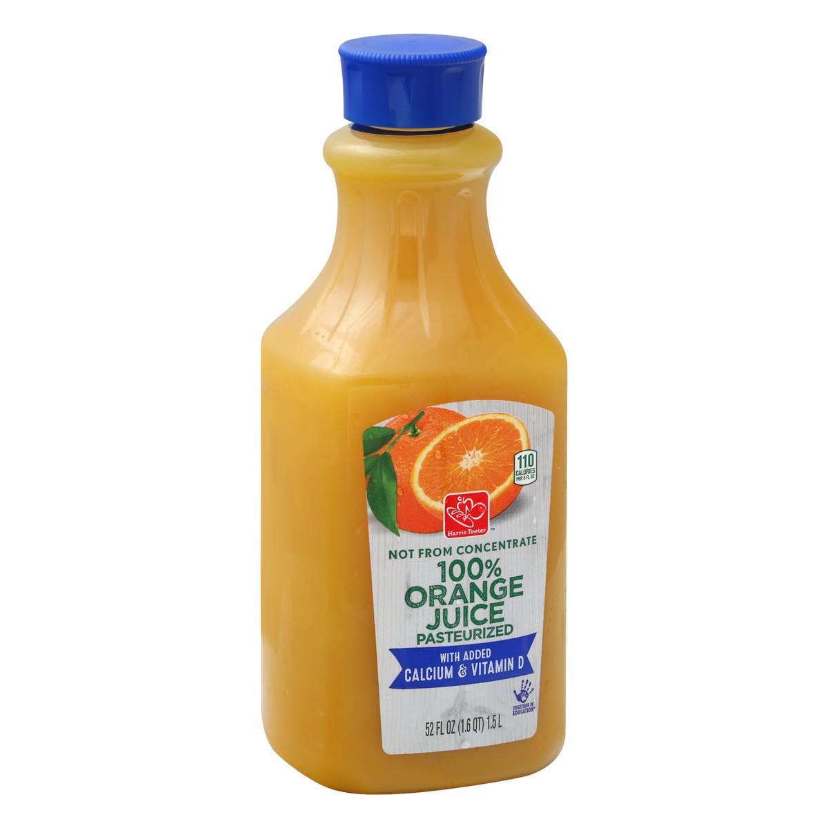 slide 8 of 13, Harris Teeter Calcium Rich Orange Jc, 1 ct