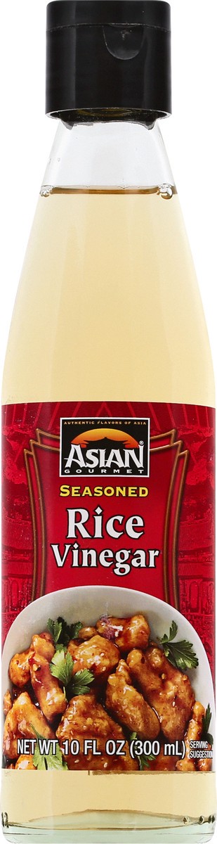 slide 6 of 11, Asian Gourmet Asngmt Rice Vinegar Seasnd, 10 fl oz