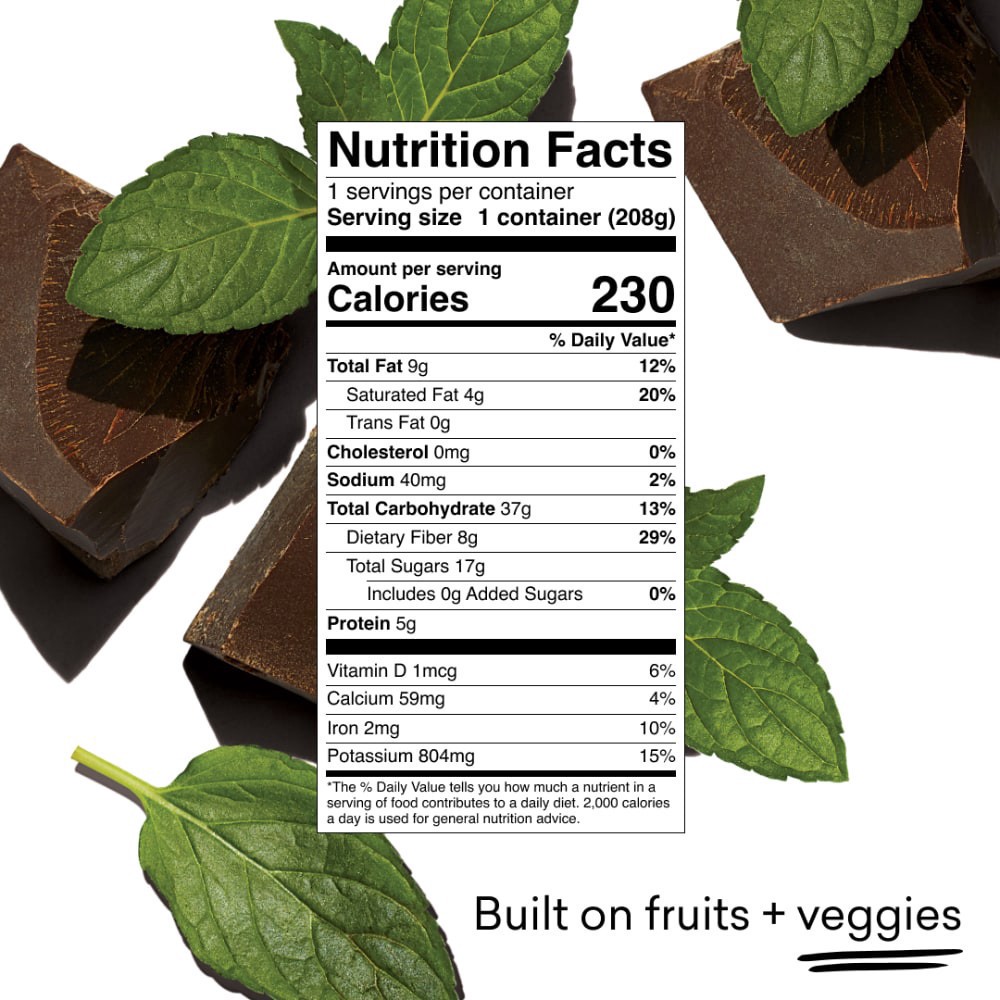 slide 2 of 6, Daily Harvest Mint + Cacao Smoothie 7.3 oz, 7.3 oz