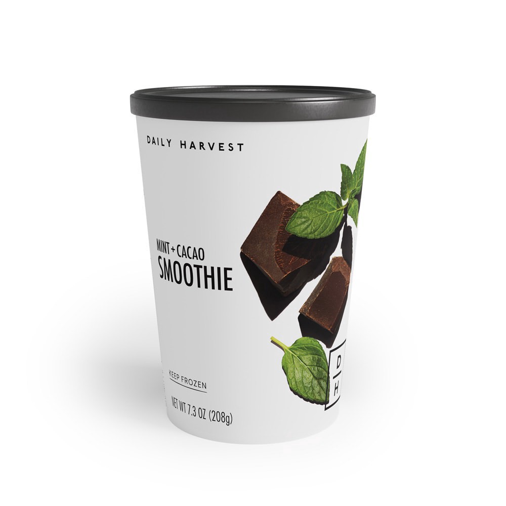 slide 1 of 6, Daily Harvest Mint + Cacao Smoothie 7.3 oz, 7.3 oz