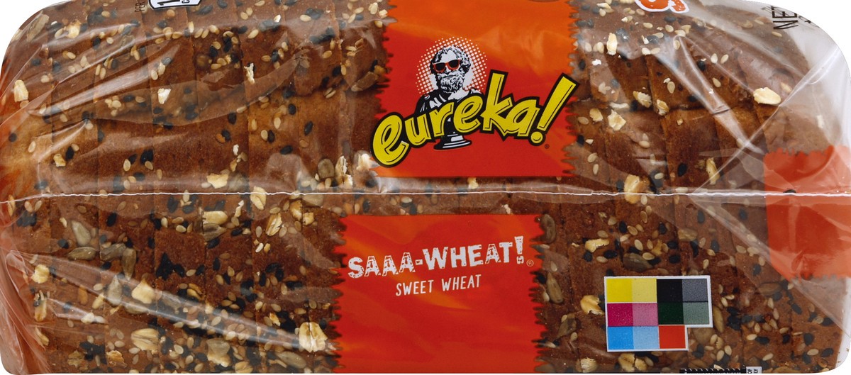 slide 3 of 5, eureka! Organic Sweet Wheat Bread Saaa-Wheat!, 27 oz