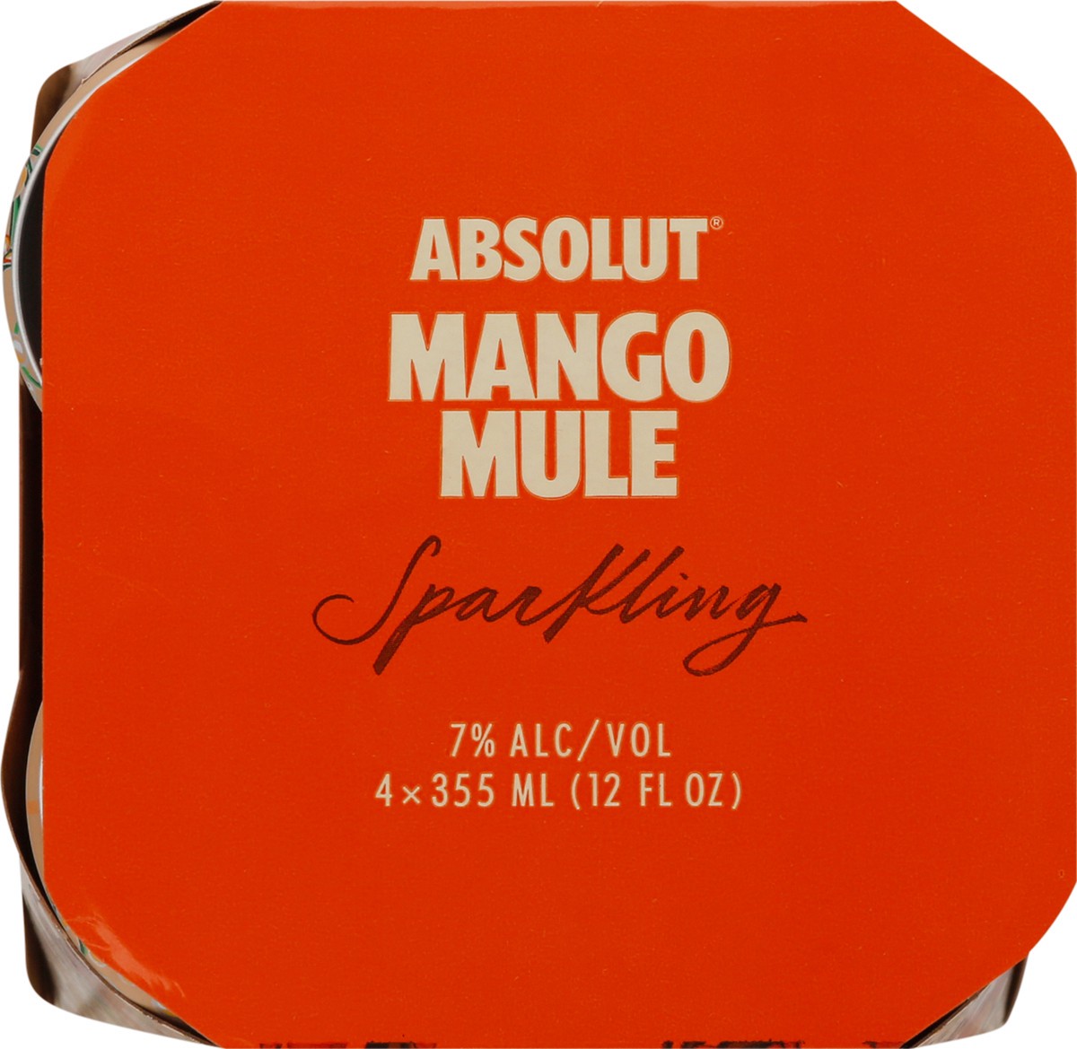 slide 3 of 11, Absolut Sparkling Mango Mule Vodka 4-12 fl oz Cans, 4 ct; 355 ml