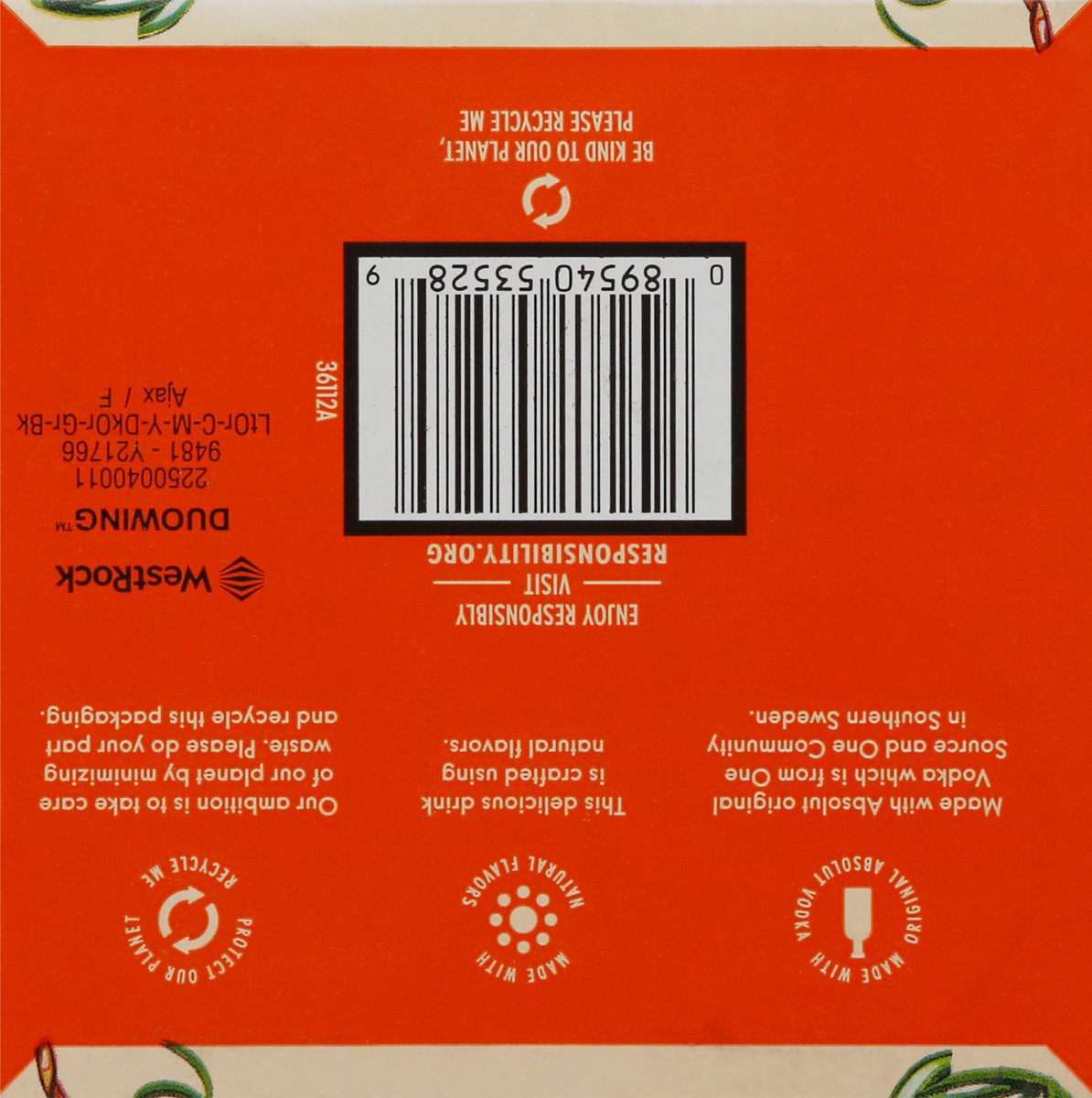 slide 8 of 11, Absolut Sparkling Mango Mule Vodka 4-12 fl oz Cans, 4 ct; 355 ml