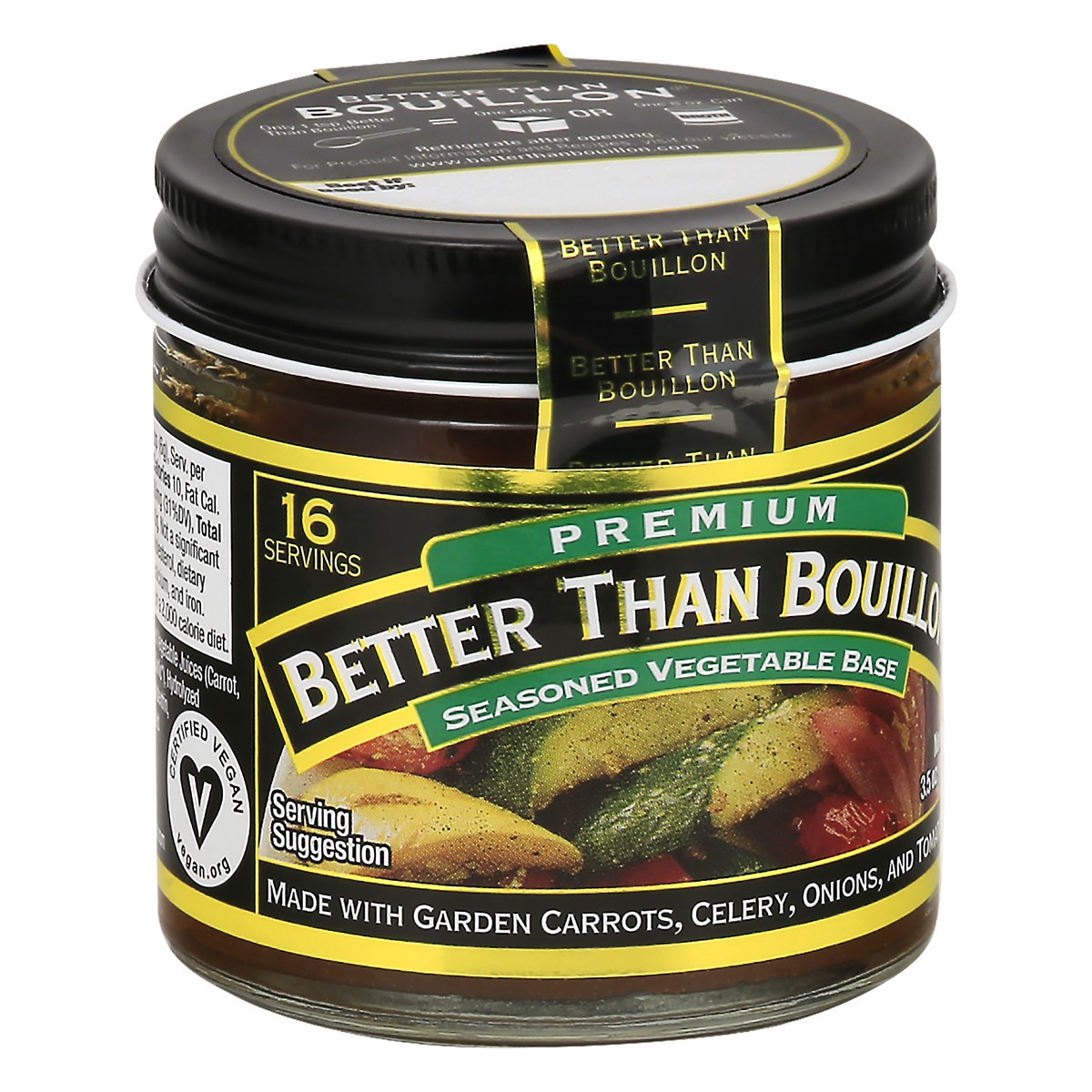 slide 5 of 10, Better than Bouillon Seasoned Premium Vegetable Base 3.5 oz, 3.5 oz