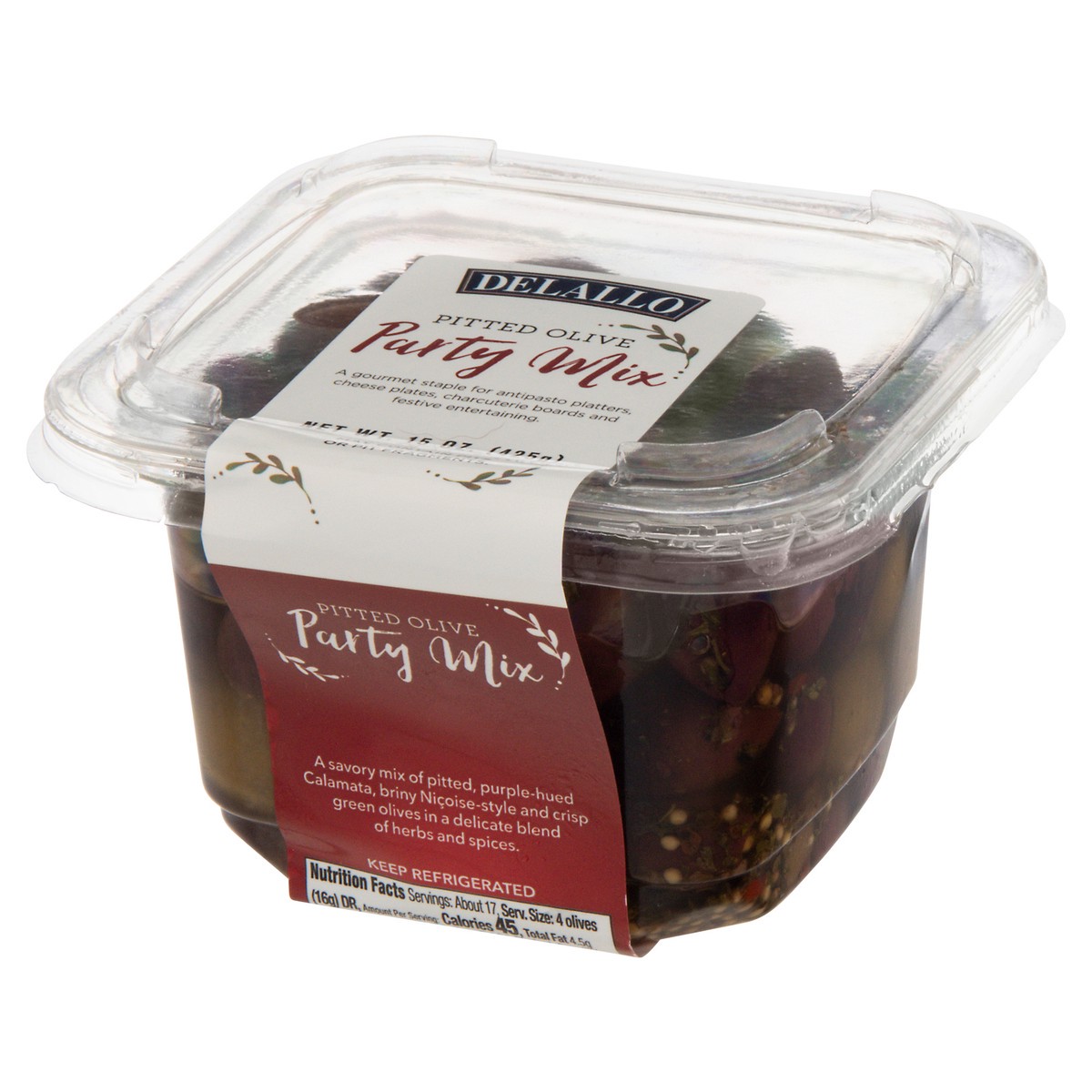slide 3 of 9, DeLallo Olive Party Mix, 15 oz