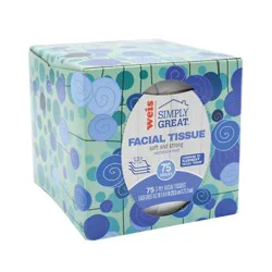 Weis Quality Facial Tissues 3-Ply Cube Tissues
