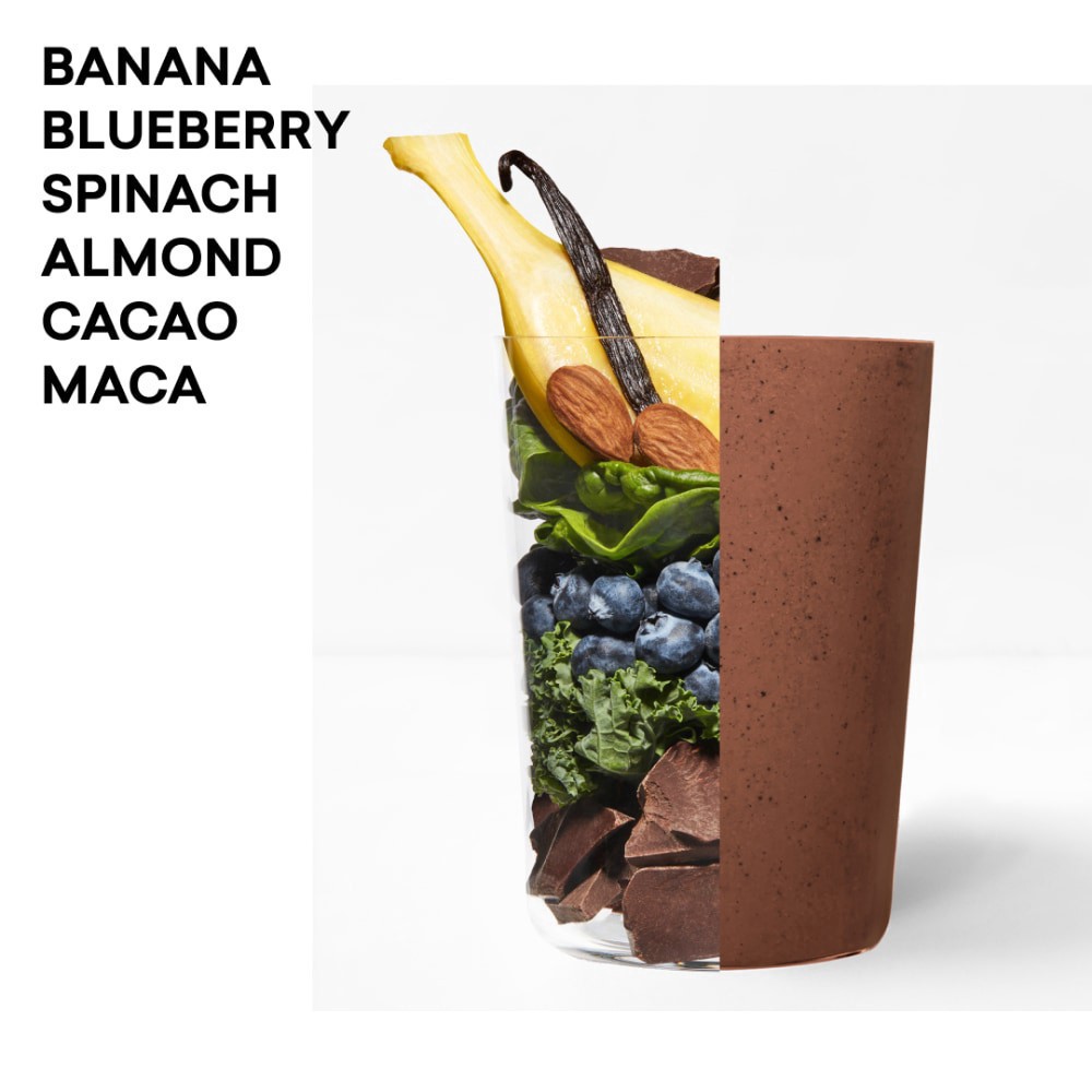 slide 4 of 6, Daily Harvest Blueberry + Cacao Smoothie 7.4 oz, 7.4 oz