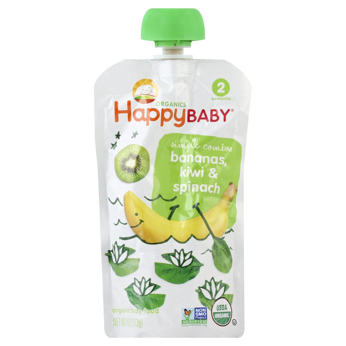 slide 2 of 3, Happy Baby Baby Food 4 oz, 4 oz