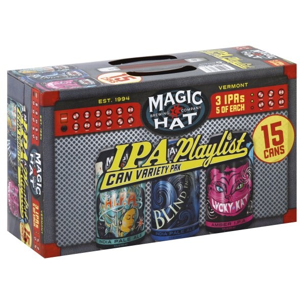 slide 1 of 1, Magic Hat Ipa Variety, 15 ct; 12 oz