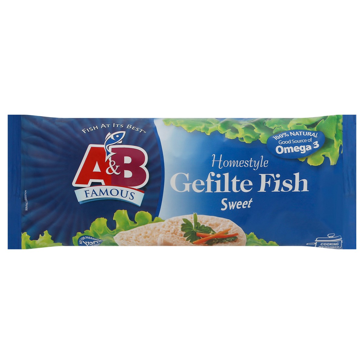 slide 1 of 4, A&B Famous Sweet Gefilte Fish - 20 Oz, 20 oz