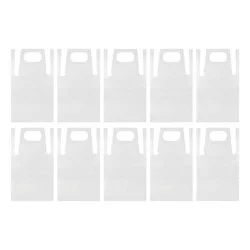 Craft Smart Clear Plastic Disposable Aprons, 10 ct.