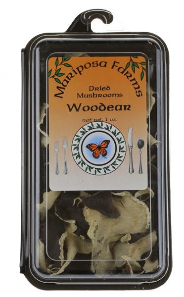 slide 1 of 1, Mariposa Farms Dried Woodear Mushrooms, 1 oz