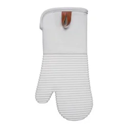 Dash of That® Silicone Oven Mitt - Silver