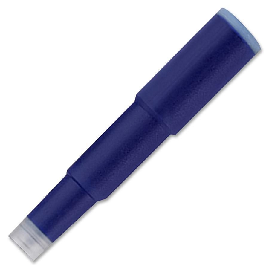 slide 2 of 2, Cross Ink Cartridges, Fountain Pen Refill, Blue/Black, Pack Of 6, 6 ct