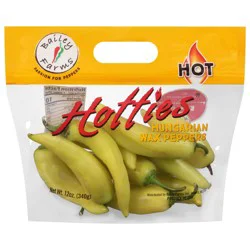 Bailey Farms Hotties Hot Hungarian Wax Peppers 12 oz