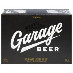 Garage Beer Classic Light Beer - 12 x 12 fl oz Cans