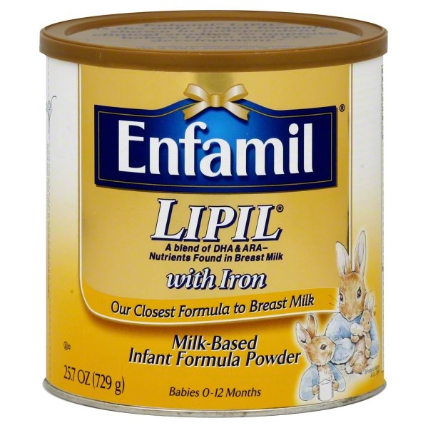 slide 1 of 1, Enfamil Milk-Based Infant Formula with Iron, Powder, 25.7 oz
