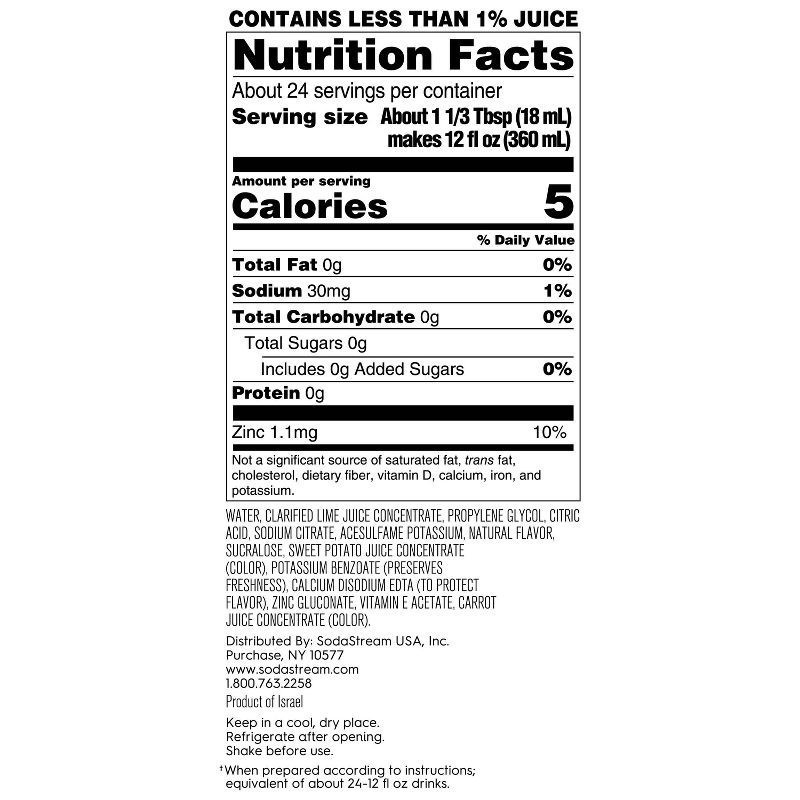 slide 3 of 8, SodaStream Bubly Burst Watermelon Lime Flavor Mix, 1 ct
