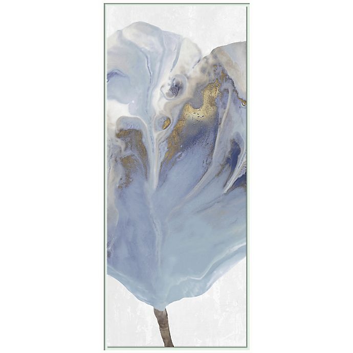 slide 3 of 4, Boston Warehouse Trading Co. Floral Framed Canvas Wall Art - Blue, 3 ct