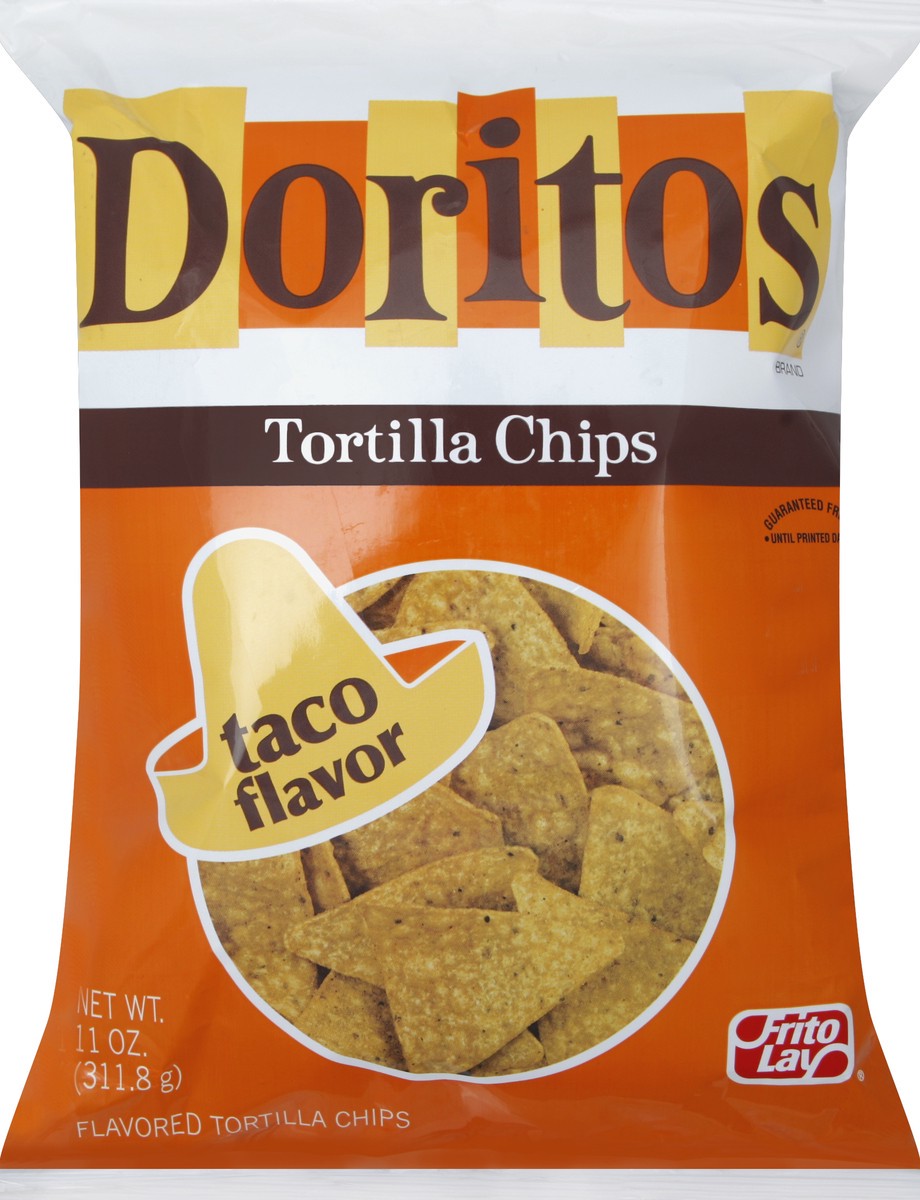 slide 5 of 6, Doritos Tortilla Chips 11 oz, 11 oz