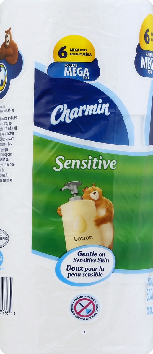 slide 3 of 5, Charmin Bathroom Tissue 6 ea, 6 ct