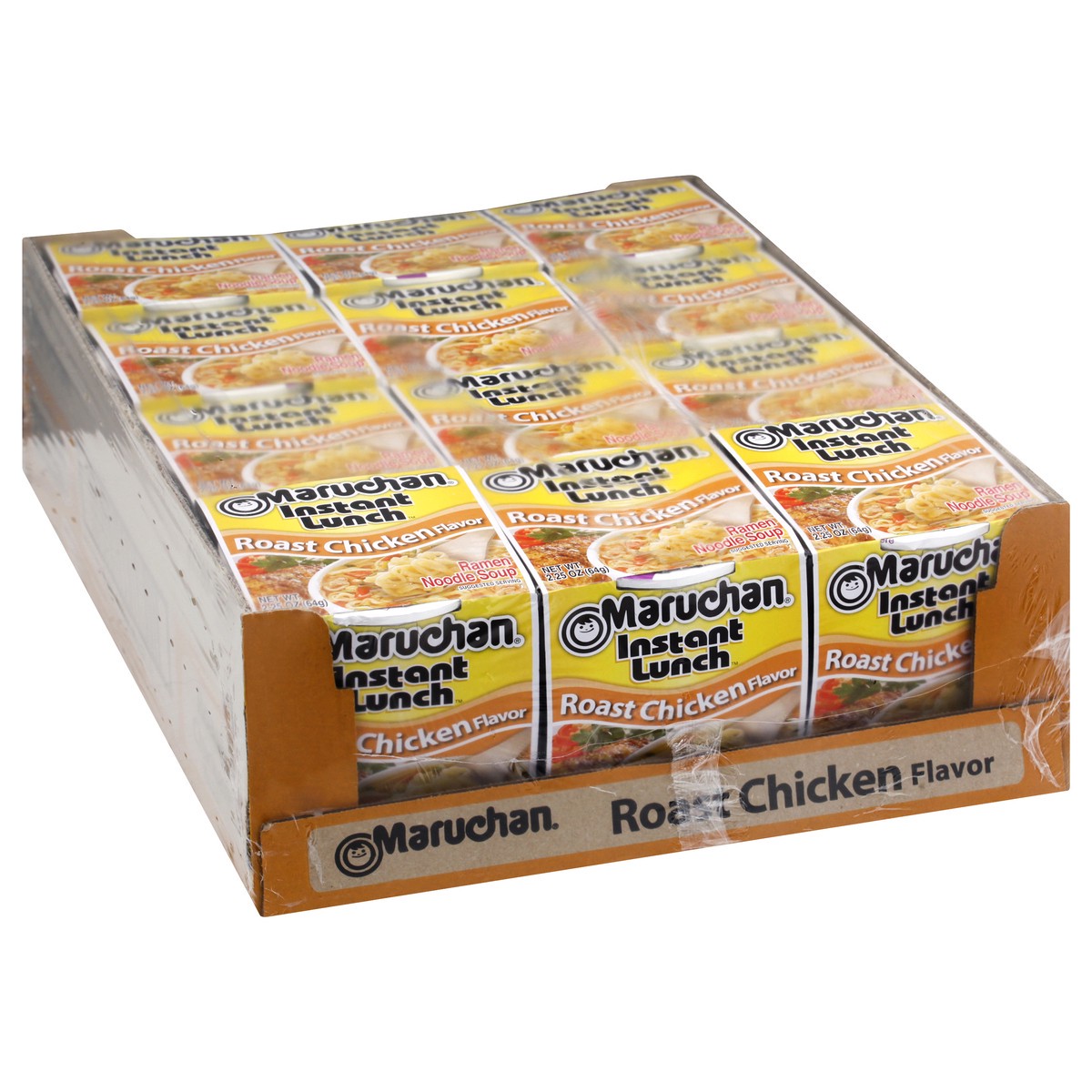 slide 4 of 9, Maruchan Roast Chicken Flavor Ramen Noodle Soup 12 ea, 12 ct