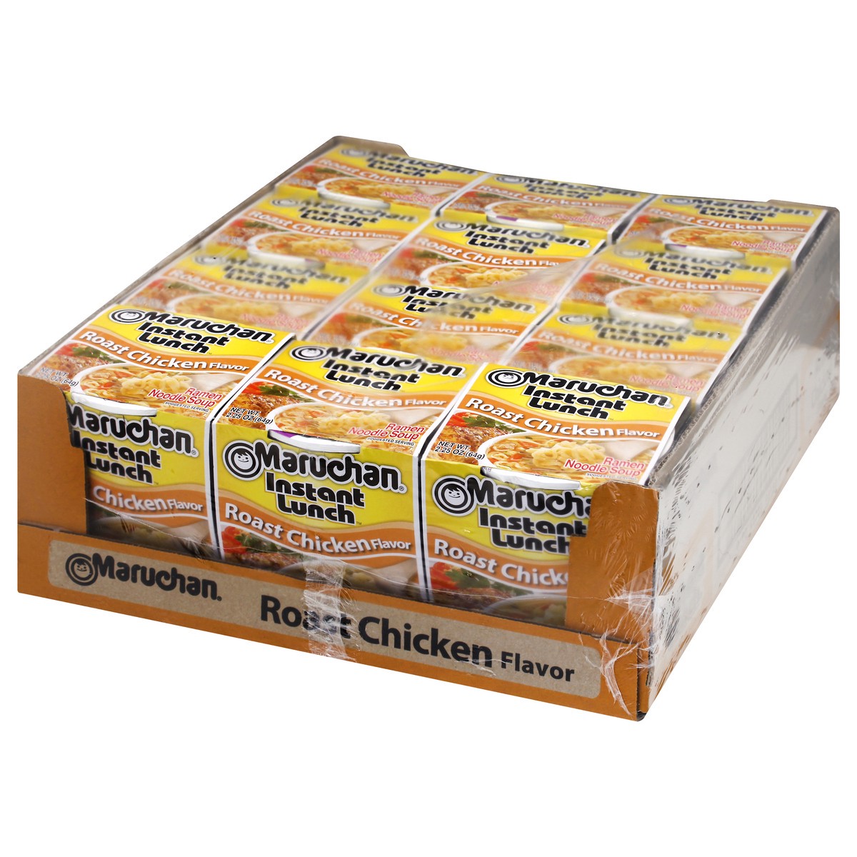 slide 8 of 9, Maruchan Roast Chicken Flavor Ramen Noodle Soup 12 ea, 12 ct