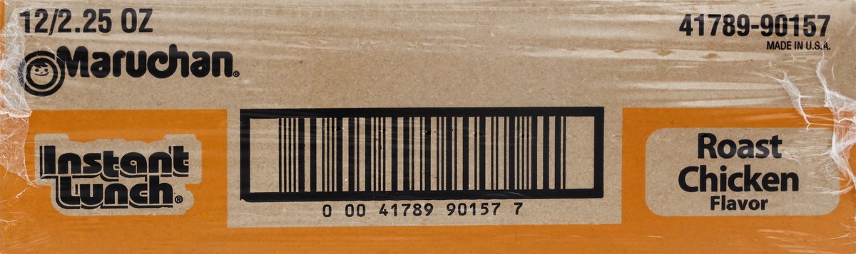 slide 3 of 9, Maruchan Roast Chicken Flavor Ramen Noodle Soup 12 ea, 12 ct