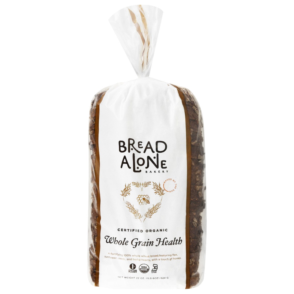 slide 1 of 5, Bread Alone Bakery Whole Grain Health Bread 22 oz, 24 oz
