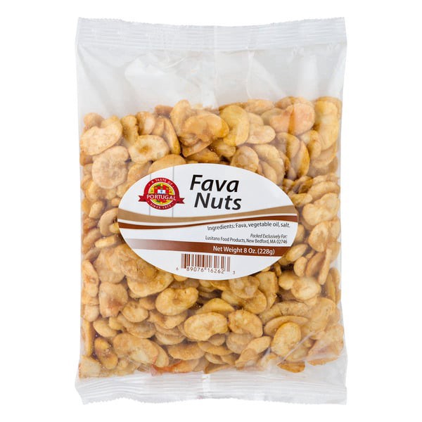 slide 1 of 1, A Taste of Portugal Fava Nuts, 8 oz