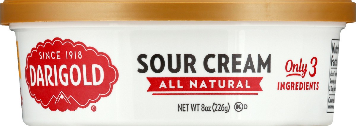 slide 9 of 12, Darigold All Natural Sour Cream 8 oz, 8 oz