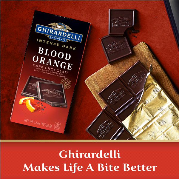 slide 9 of 13, Ghirardelli Intense Dark Blood Orange Sunset Dark Chocolate 3.5 oz, 3.5 oz