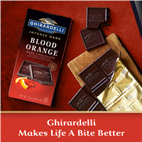 slide 8 of 13, Ghirardelli Intense Dark Blood Orange Sunset Dark Chocolate 3.5 oz, 3.5 oz