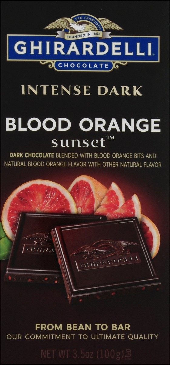slide 1 of 13, Ghirardelli Intense Dark Blood Orange Dark Chocolate 3.5 oz, 3.50 oz