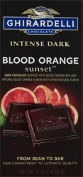 Ghirardelli Intense Dark Blood Orange Dark Chocolate 3.5 oz