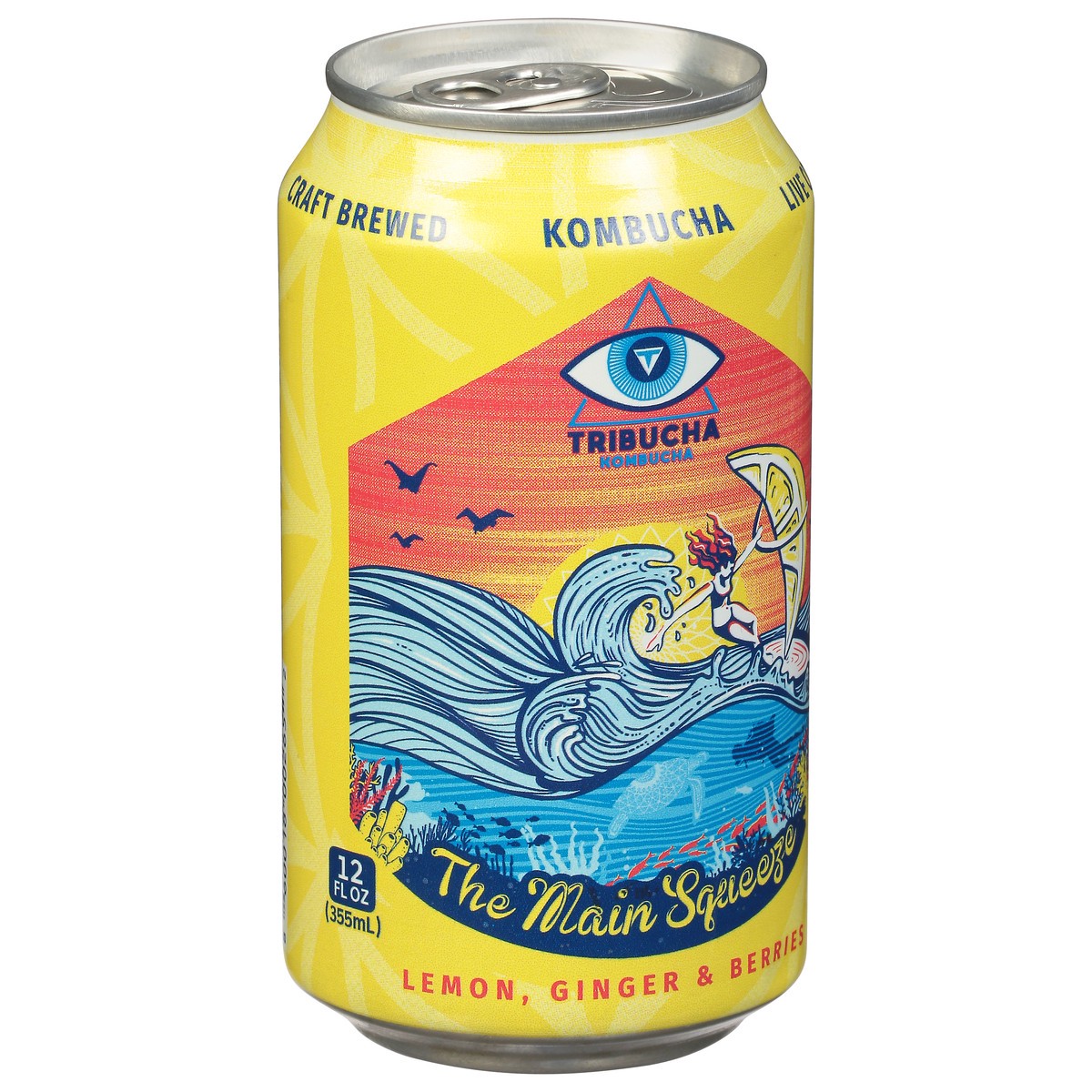 slide 2 of 9, Tribucha The Main Squeeze Lem/Gin/Be - 12 oz, 12 oz