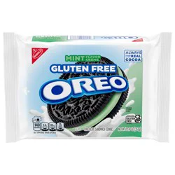 OREO Gluten Free Mint Creme Chocolate Sandwich Cookies, Gluten Free Cookies, 12.47 oz