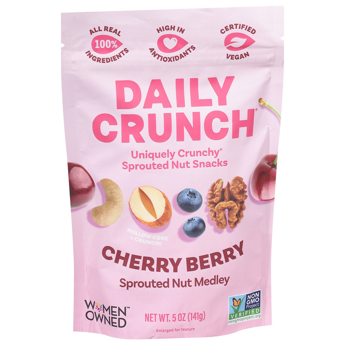 slide 6 of 9, Daily Crunch Cherry Berry Nut Medley, 5 oz