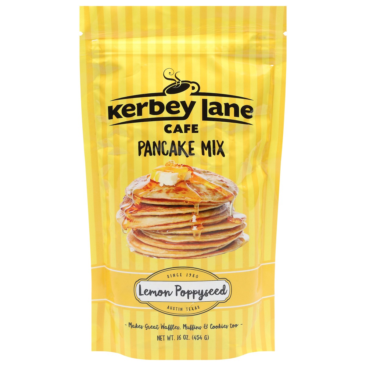 slide 1 of 4, Kerbey Lane Cafe Lemon Poppyseed Pancake Mix 16 oz, 16 oz