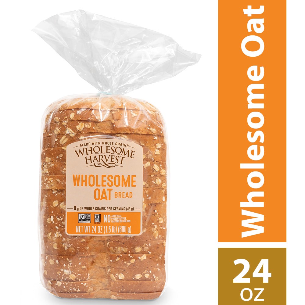 slide 1 of 3, Wholesome Harvest Cub Bakery Wholesome Harvest Oatmeal, 24 Ounce, 24 oz