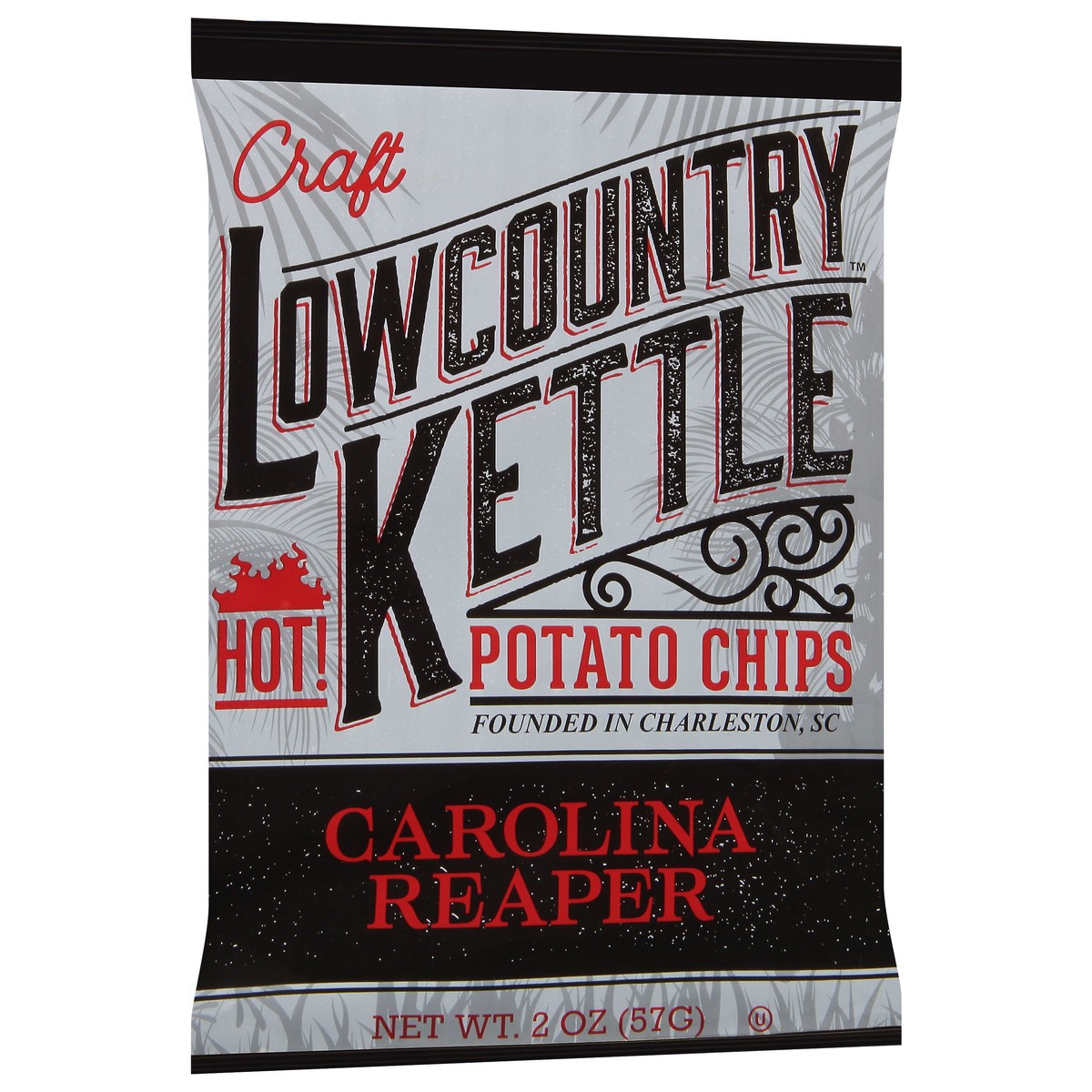 slide 13 of 14, Lowcountry Kettle Craft Carolina Reaper Potato Chips 2 oz, 2 oz
