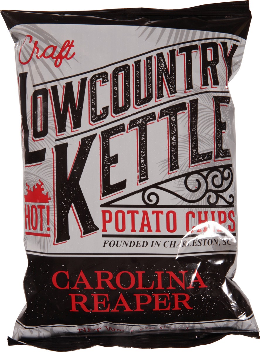slide 10 of 14, Lowcountry Kettle Craft Carolina Reaper Potato Chips 2 oz, 2 oz