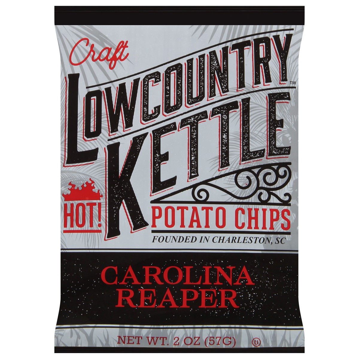slide 1 of 14, Lowcountry Kettle Craft Carolina Reaper Potato Chips 2 oz, 2 oz