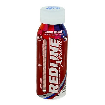 slide 1 of 1, Redline Extreme Sour Heads, 8 oz