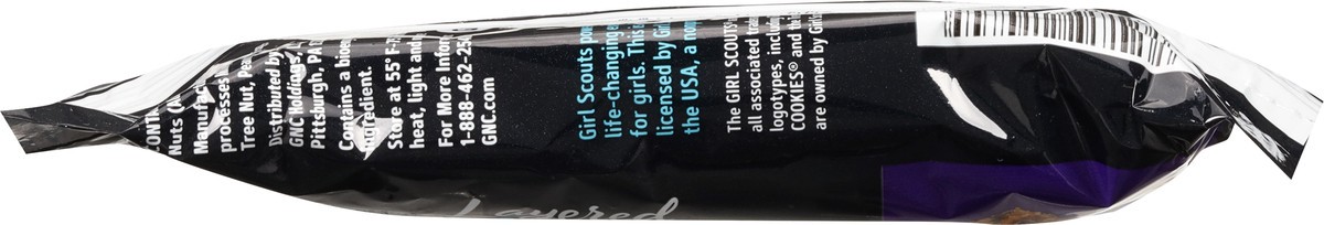 slide 4 of 9, GNC Total Lean Layered Girl Scout Coconut Caramel Lean Bar 1.55 oz, 1.55 oz