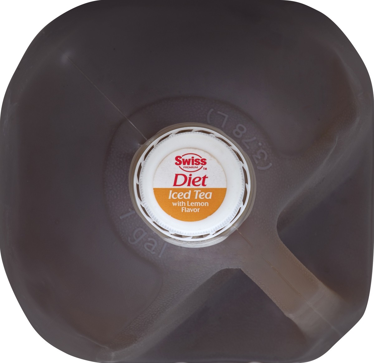 slide 4 of 4, Swiss Premium Diet Iced Tea with Lemon - 1 Gallon Plastic Jug - 1 gal, 1 gal