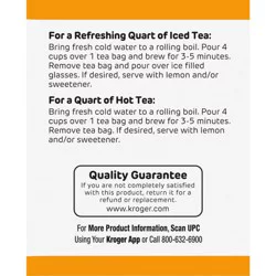 Smart Way™ Pitcher Size Iced Black Tea Bags