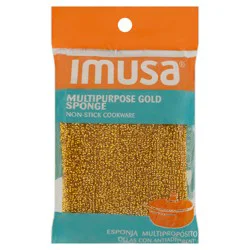 IMUSA Gold Non-Stick Cookware Multipurpose Sponge 1 ea