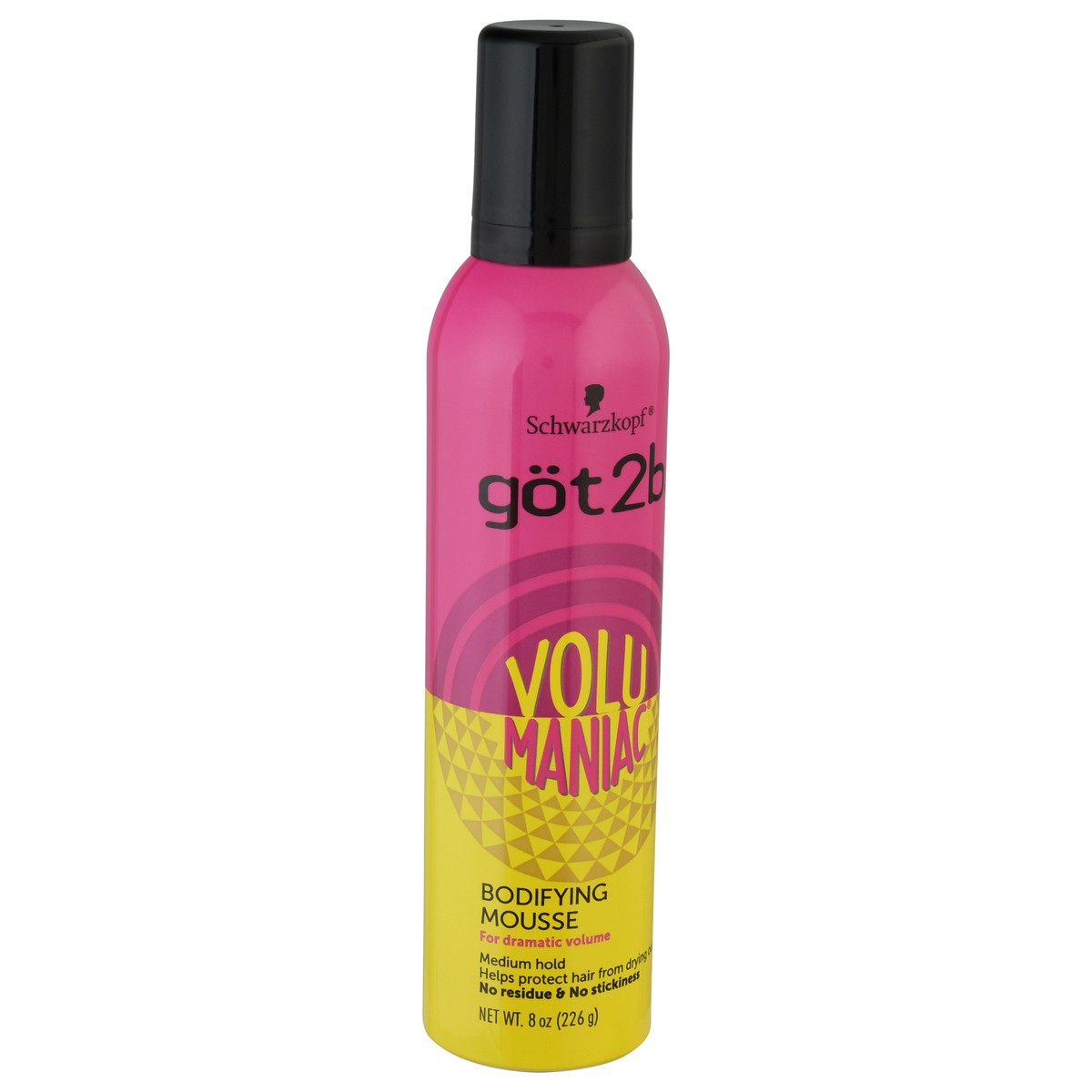 slide 2 of 10, göt2b Volumaniac Bodifying Mousse 8 oz, 8 oz