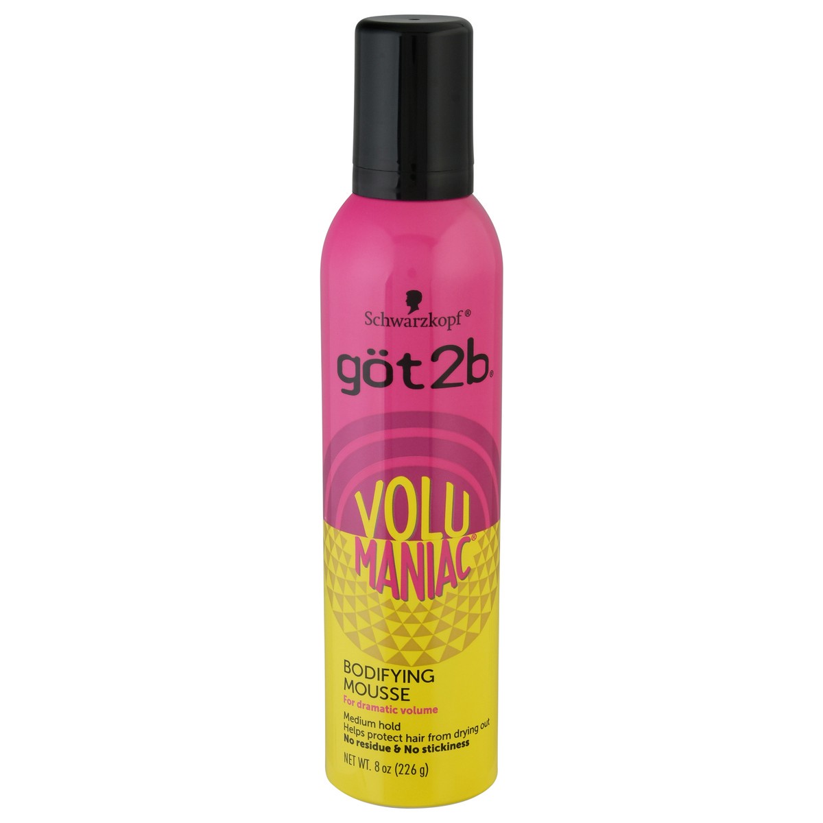 slide 1 of 10, göt2b Volumaniac Bodifying Mousse 8 oz, 8 oz